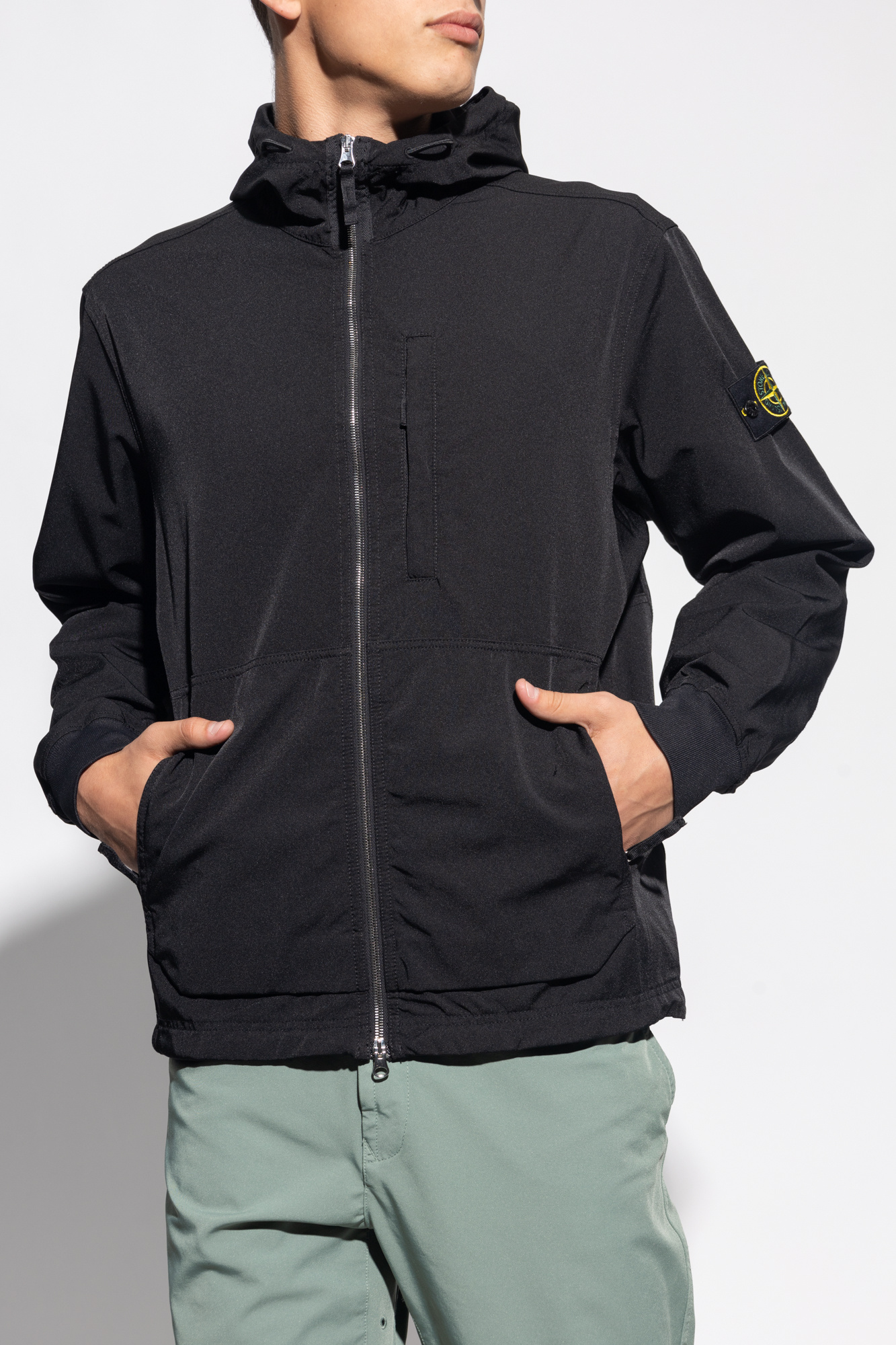 Stone Island Jacket with logo | Men's Clothing | Vitkac